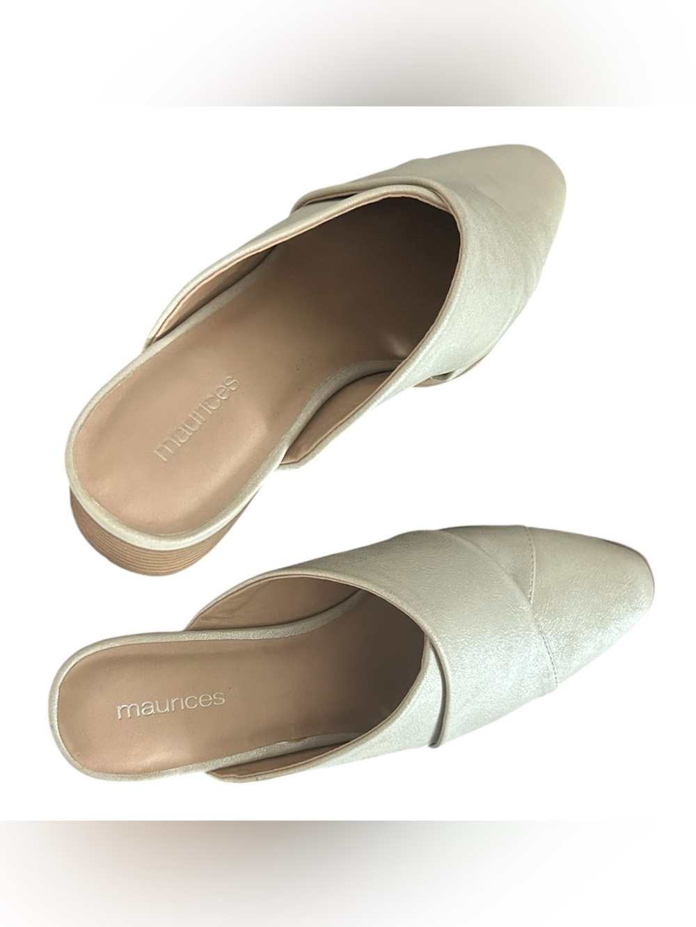 Maurice's Slip-On in Cream - Women's Casual Heels size 9M - Picture 2 of 11